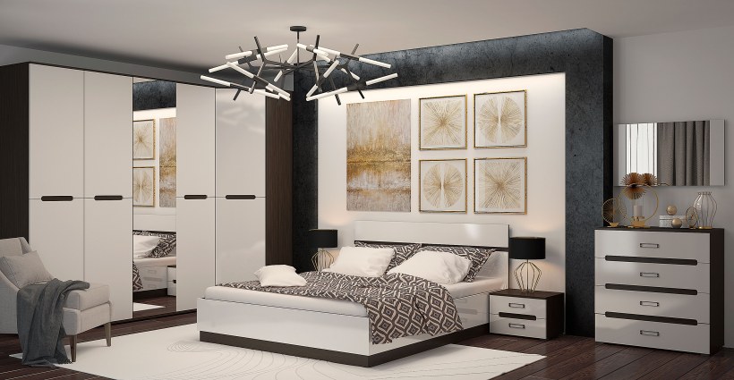 Спальный гарнитур Вегас фабрики Горизонт