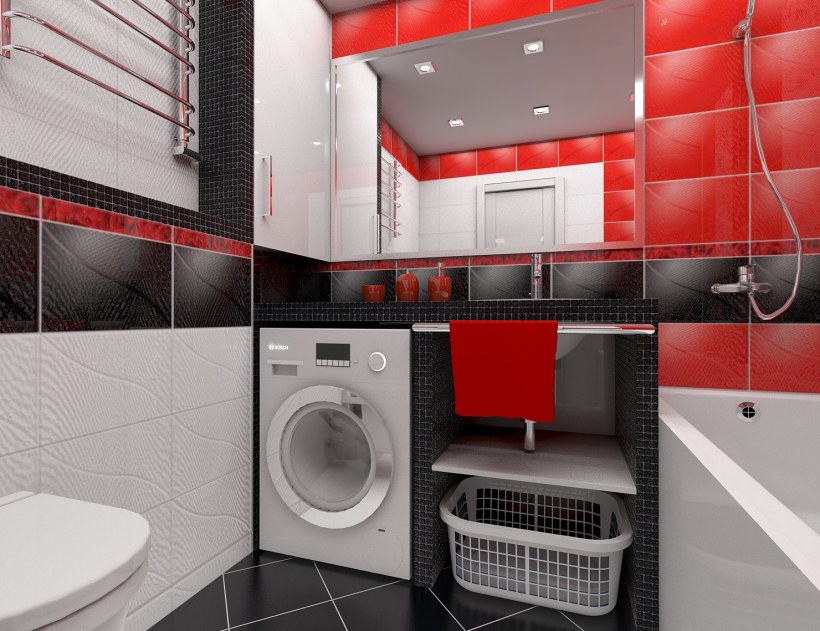 Ванная комната 2 на 3