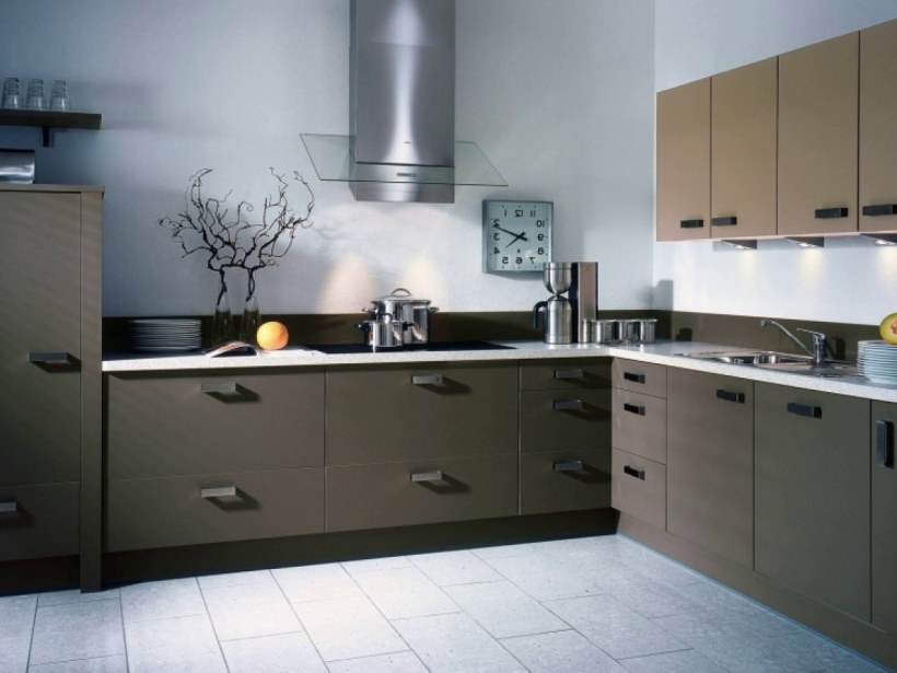 Матовые кухни в интерьере