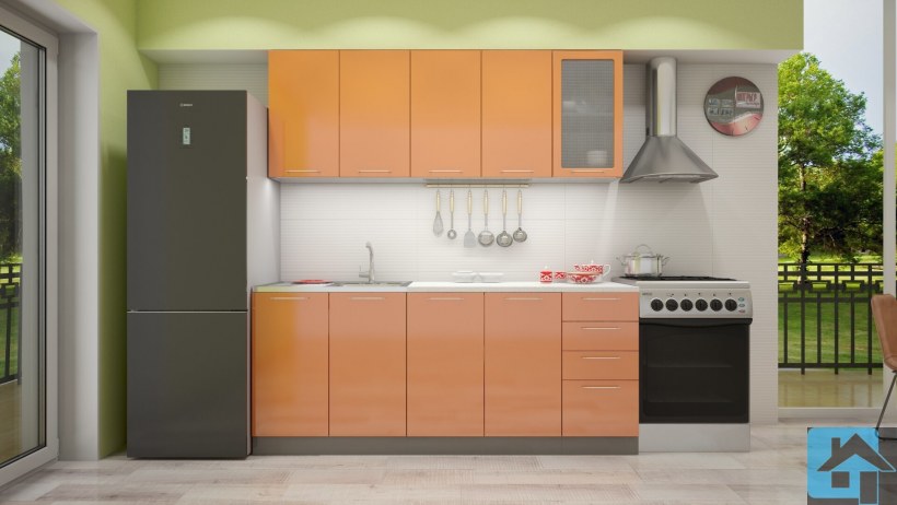 Кухня олива 2,0м (олива)