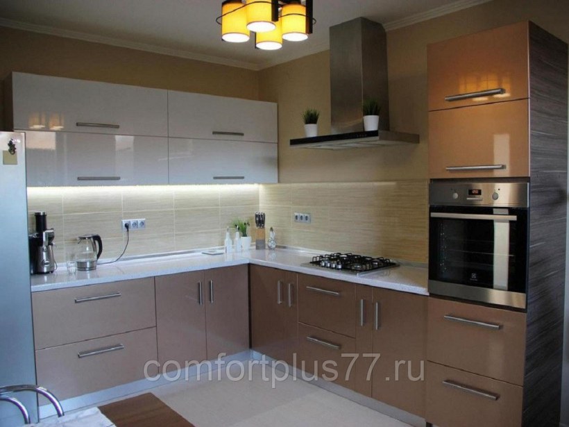 Кухня капучино Модерн