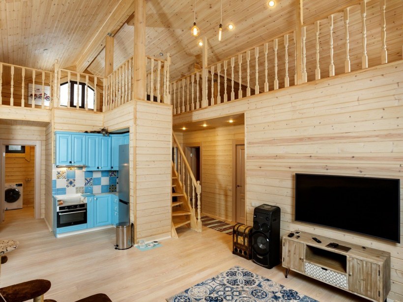 Домик из профилированного бруса