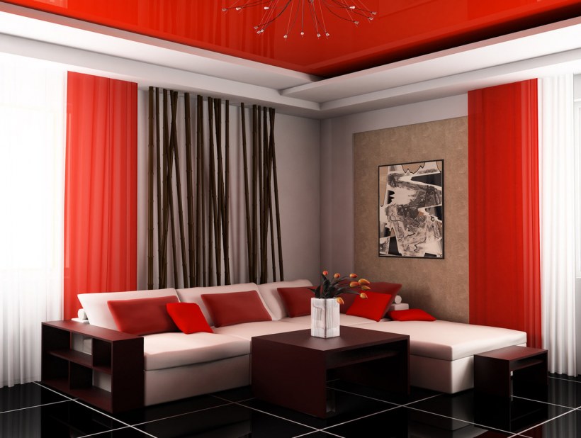 Круглая кровать в интерьере