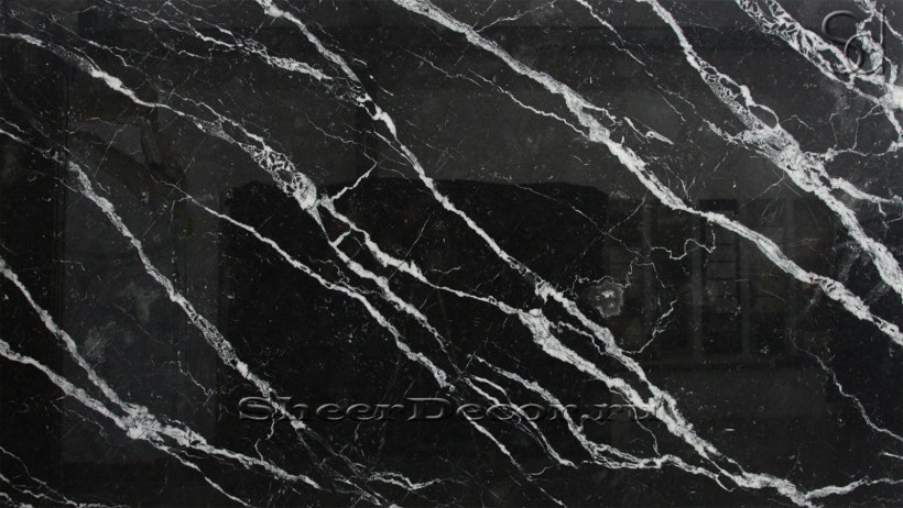 Неро марквина мрамор