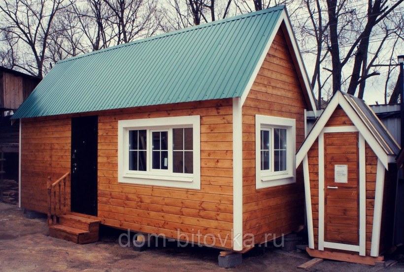 Тини Хаус 6х3 красный