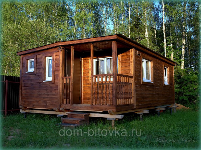 Садовый домик-бытовка 6х4