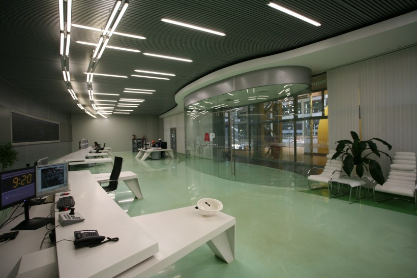 Промышленный интерьер предприятий