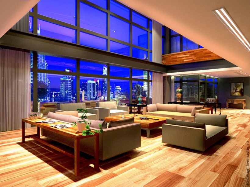 Визуализация интерьера