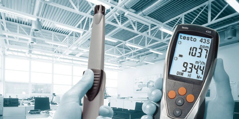 Прибор для измерения качества воздуха