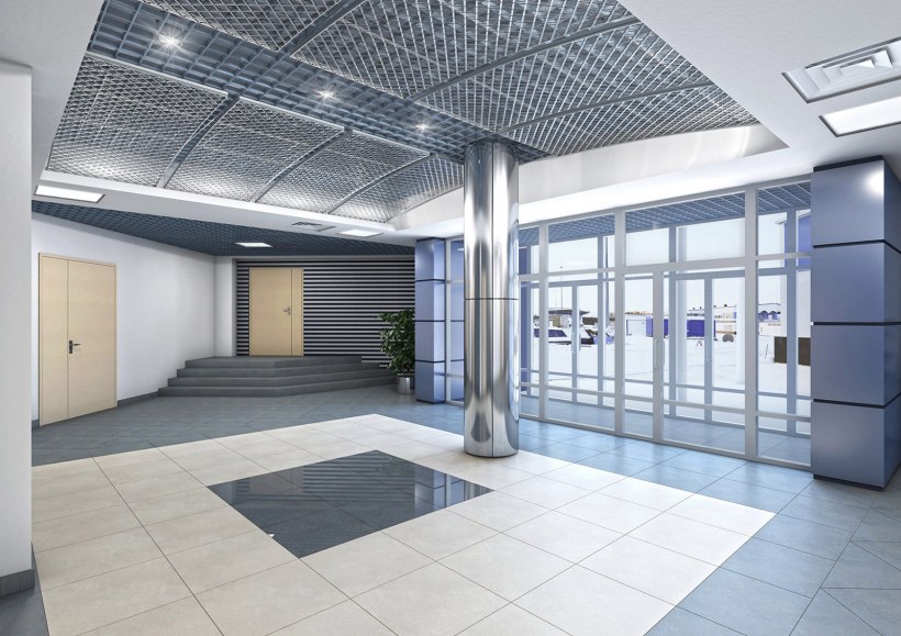 Интерьер производственных помещений