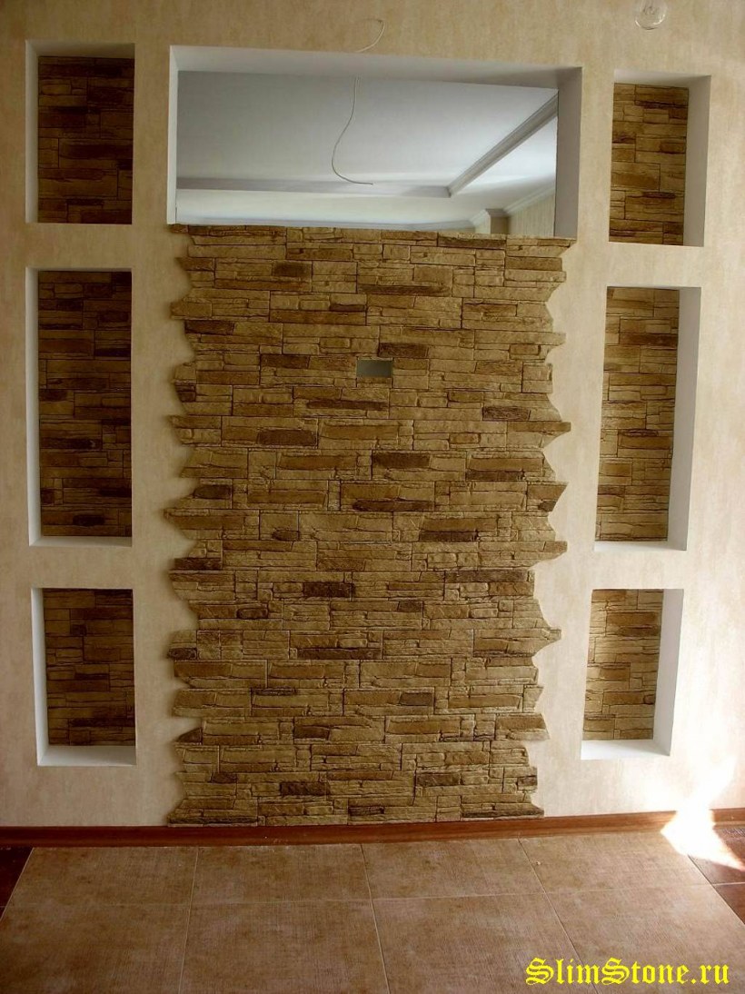 Гипсовая плитка для внутренней отделки