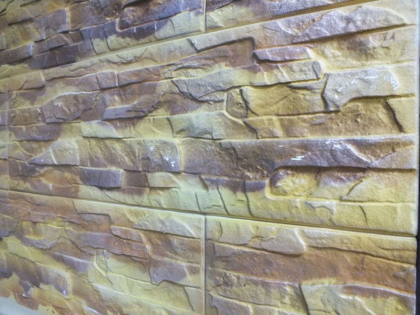 Плитка из гипса под камень