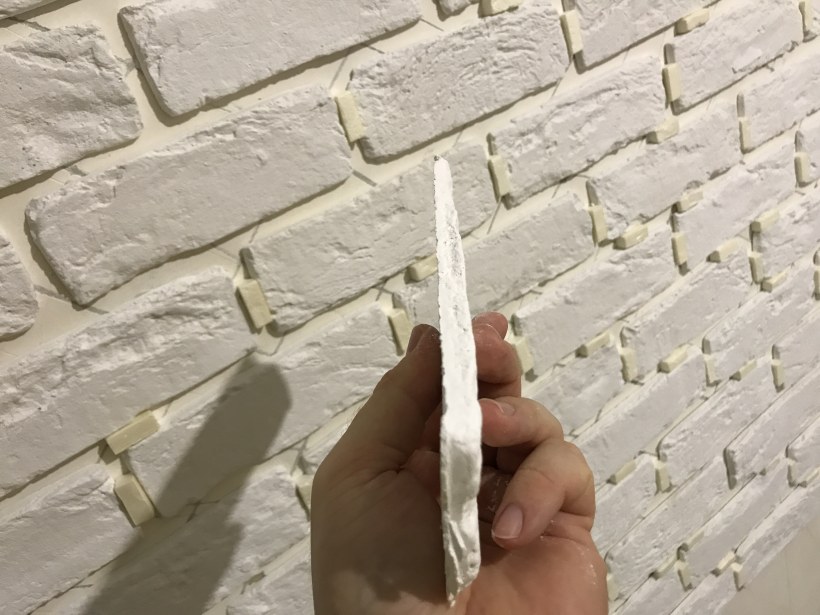 Укладка декоративного кирпича