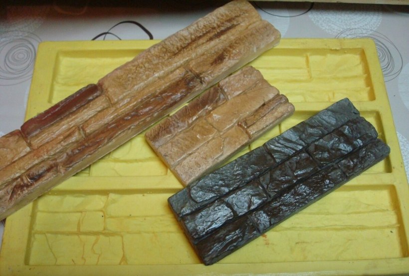 Силиконовые формы для искусственного камня