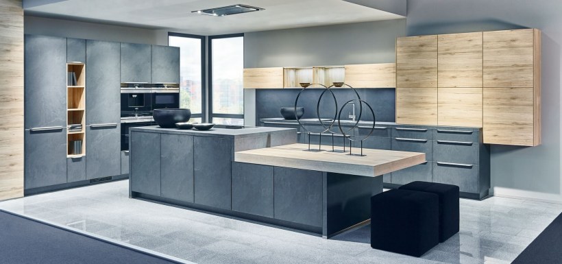 Немецкие кухни Nobilia Stone Art