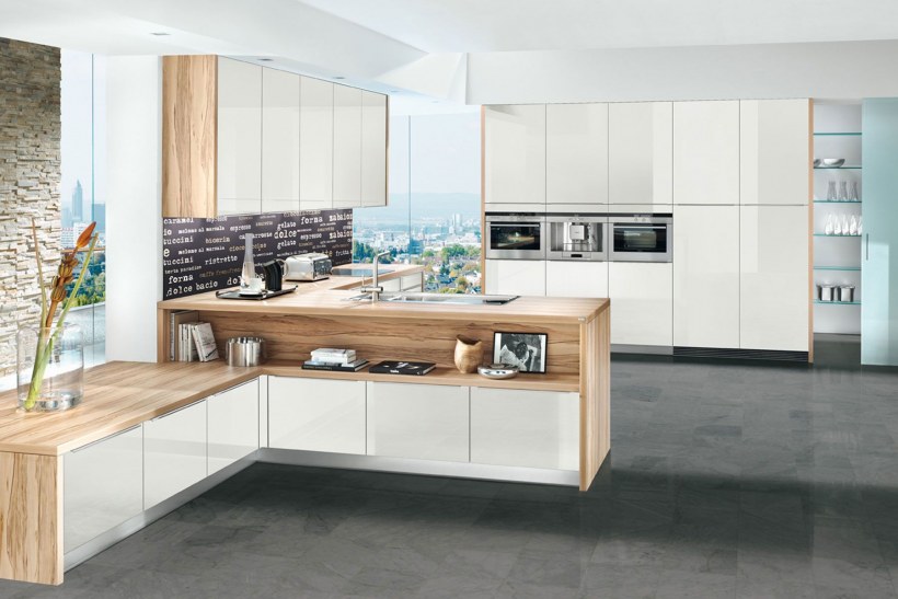 Дизайнерская мебель кухни 2018