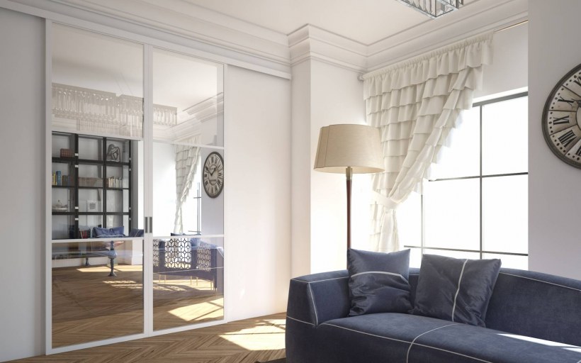 Раздвижные двери на кухню