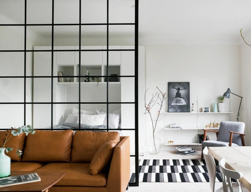 Французские стеклянные стены