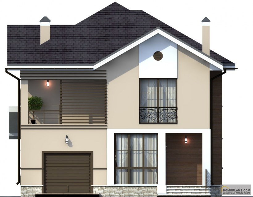 Домсо встроеным Гарадом