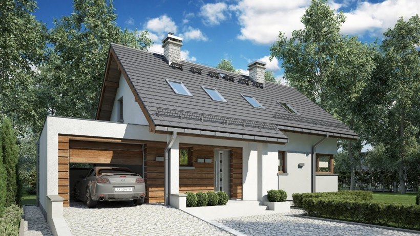Дом с гаражом