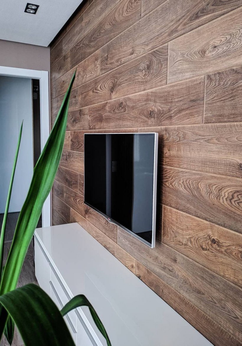 Панели из ламината на стену