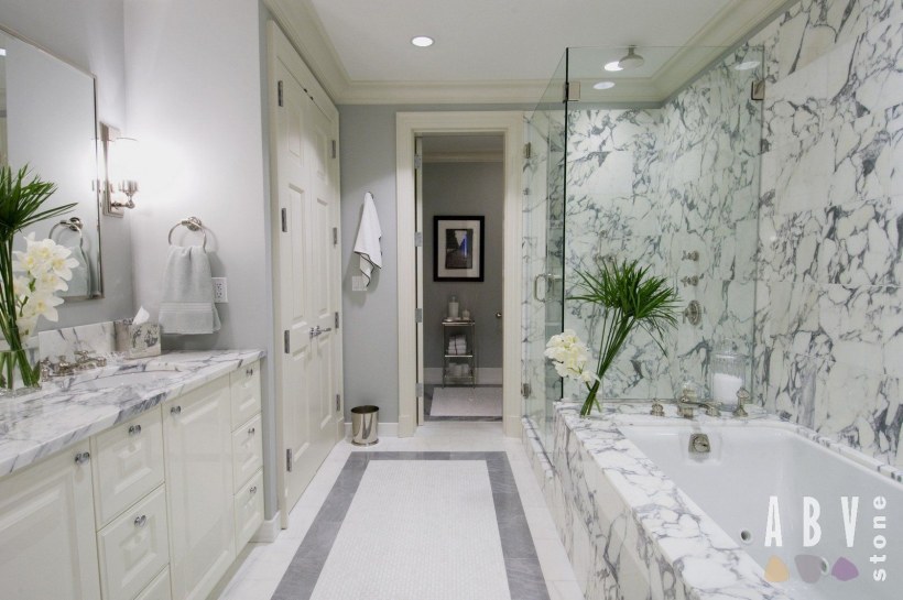 Ванная комната плитка мрамор