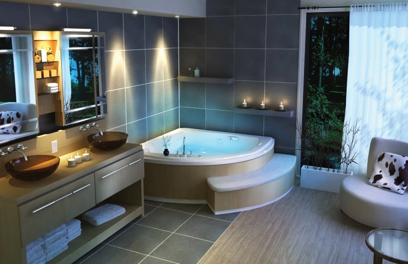 Современная ванная комната