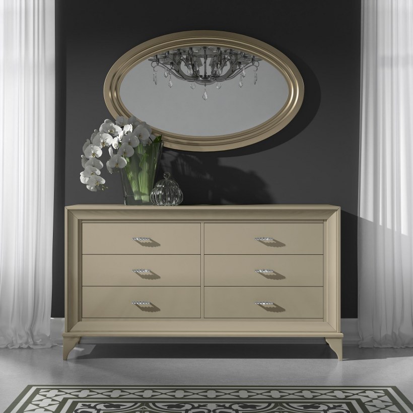 Высокий комод Mugali 2530-g