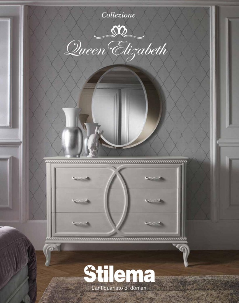 Комод Неоклассика с латунными ножками