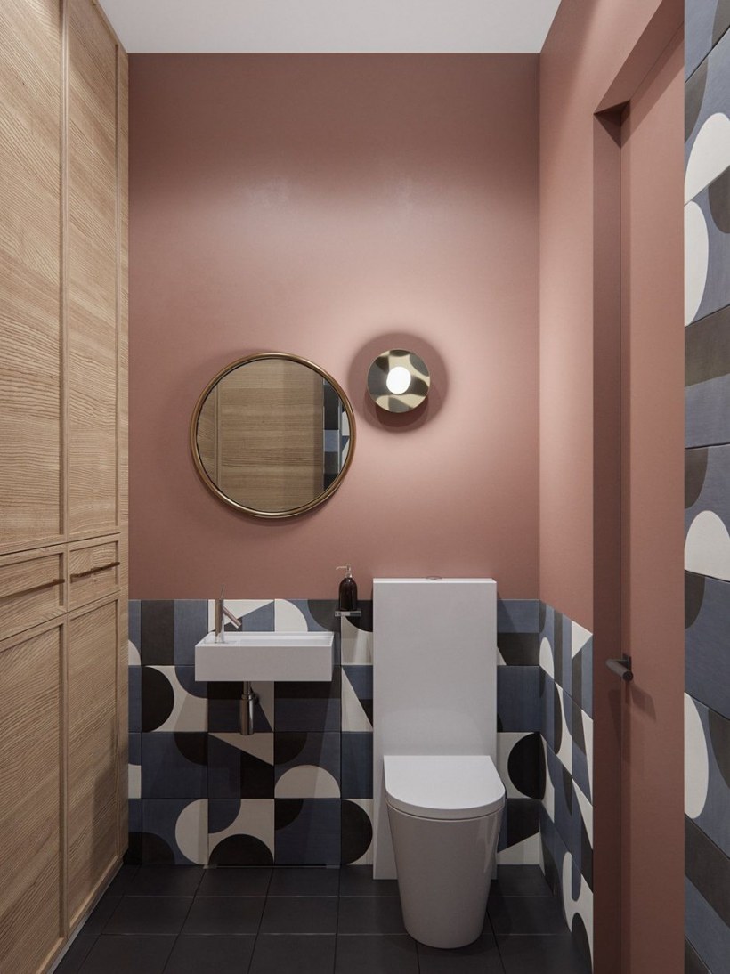 Кафельная плитка для туалета