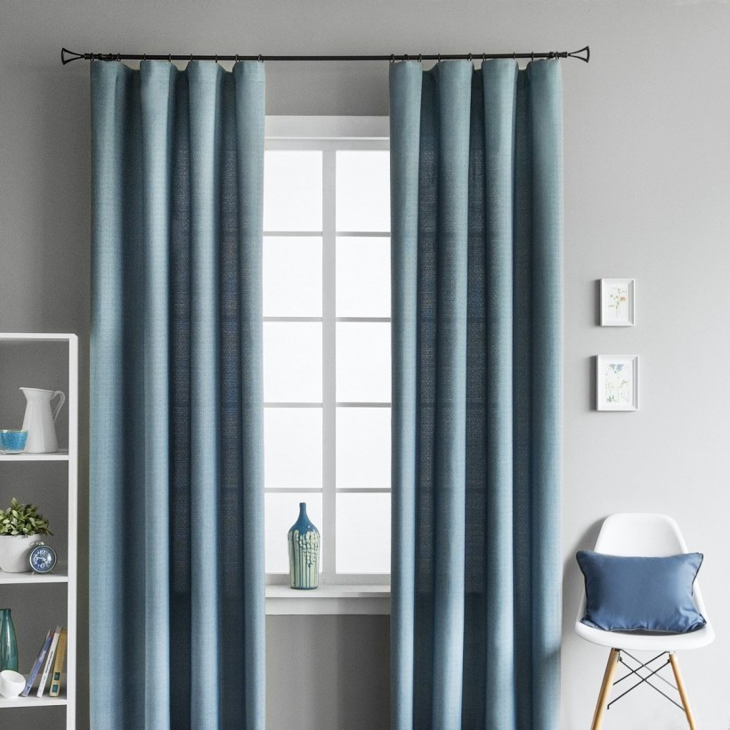 Бежево голубая гостиная