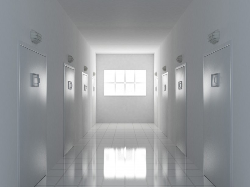 Коридор больницы Эстетика