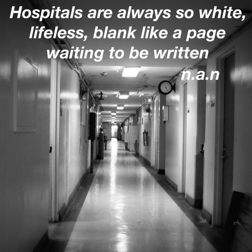 Темный коридор больницы