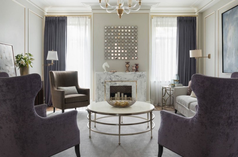 Неоклассика в интерьере окна