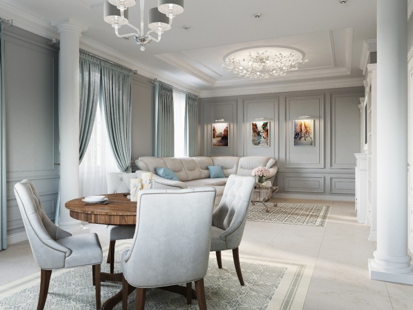 Сталинский Ампир интерьер