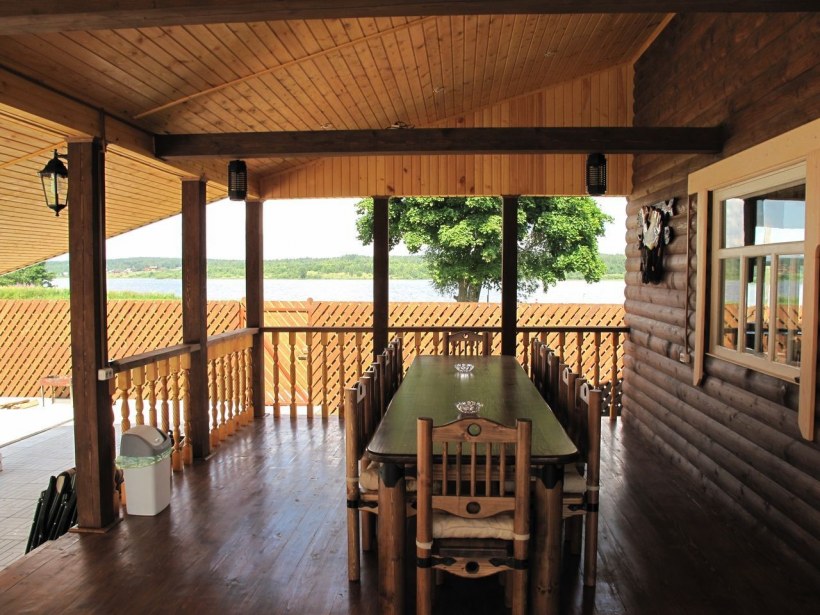 Фазенда "веранда в стиле Шале"