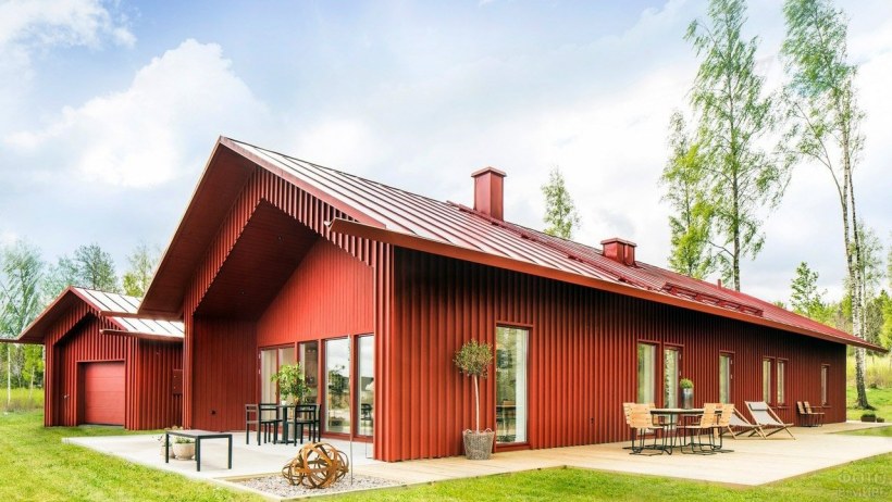 Барнхаус стропила