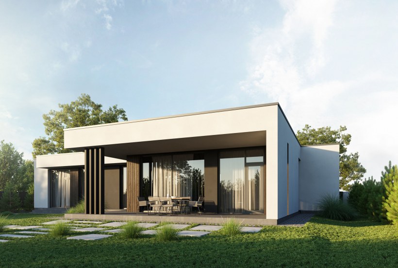 Флэтхаус с плоской крышей 200 МКВ