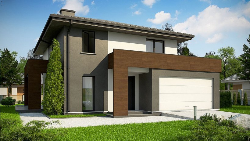 Одноэтажный дом с плоской крышей проекты флэт Хаус