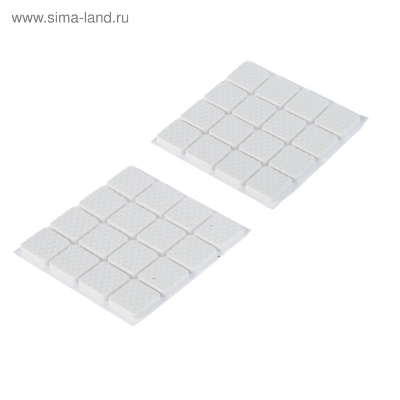 Накладки-протекторы для мебели Halsa 4шт HLS-S-106w