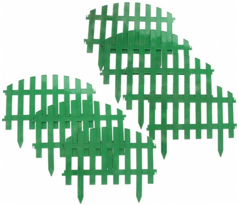 Забор декоративный Палисад зеленый