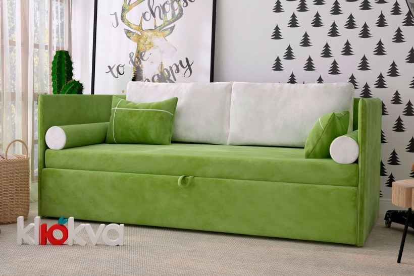 Диван Джуниор клюква