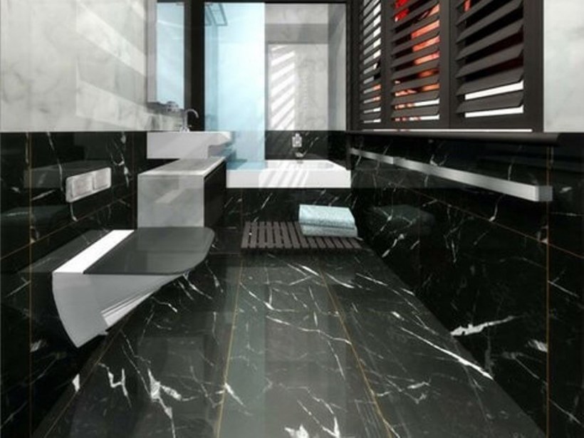 Black Marquina мрамор