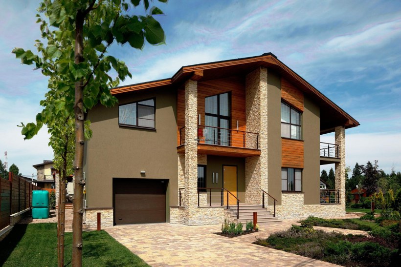 Фасады домов