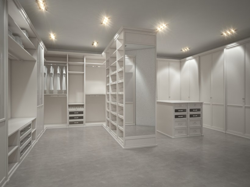 Гардеробные проекты