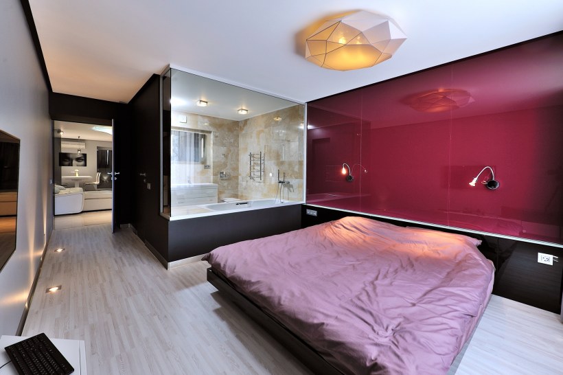 Необычные спальни в стиле Минимализм