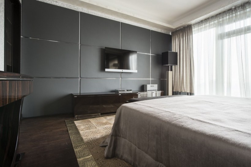 Глянцевые панели в интерьере