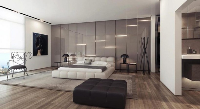 Глянцевые стеновые панели