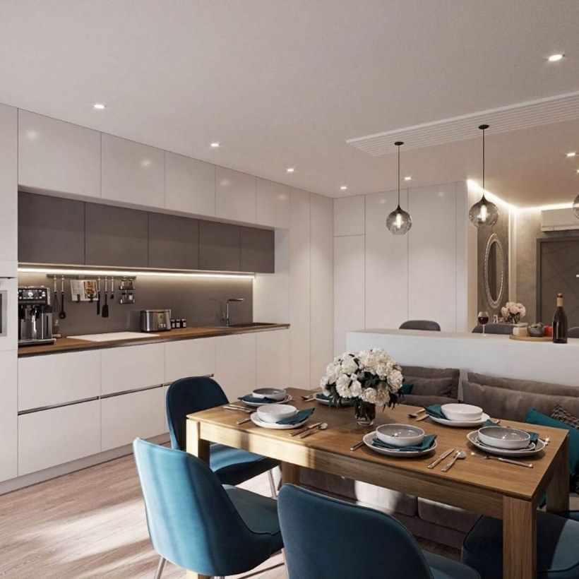 Современный интерьер кухни