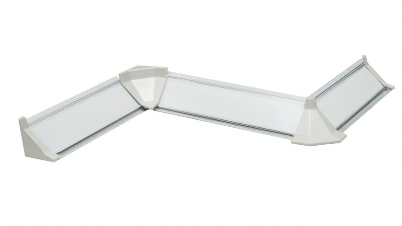 Плинтус пристенный гладкий 3050